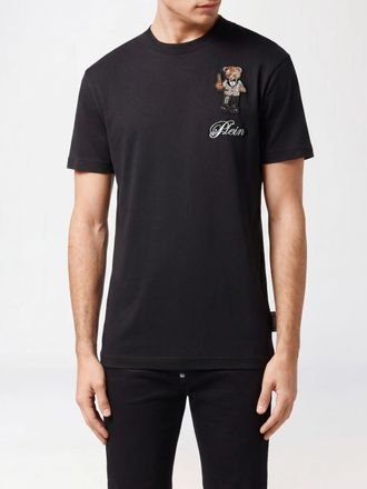 Philipp Plein T-shirt in cotone con ricamo Teddy