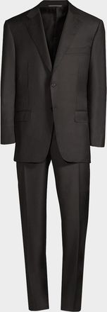 Canali Regular-Fit Two-Button Wool-Blend Suit