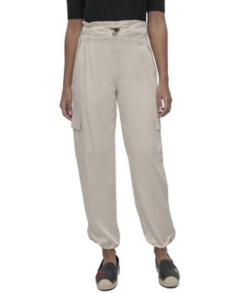 DKNY Dkny High Waist Soft Cargo Pant