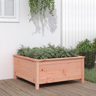 vidaXL Jardinera Madera Maciza De Abeto Douglas 82,5x82,5x39 Cm Vidaxl