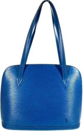 Louis Vuitton Pre-owned Shoulder Bags, female, Blue, Size: ONE SIZE Pre-owned Shoulder Bag