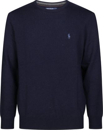 Polo Ralph Lauren Stijlvolle GC Shirt - Heren - Ronde hals truien - Blauw - L - Truien & Vesten