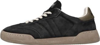 Monoway Jiha Sneakers - Heren - Sneakers - Zwart - 40 EU - Leer - Schoenen