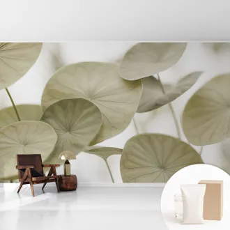 Tulup Tapete Dekorative Vliestapete Mit Klebe F&uuml;r Wand - Mustertapete - Moderne Einrichtung - F&uuml;r B&uuml;ro Nat&uuml;rliche Eleganz 416x254 Cm