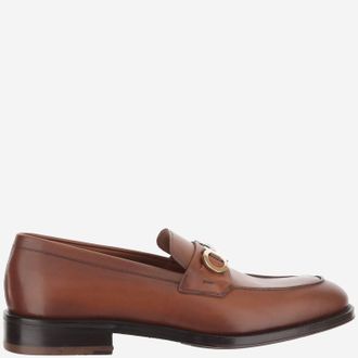 Ferragamo leren loafers