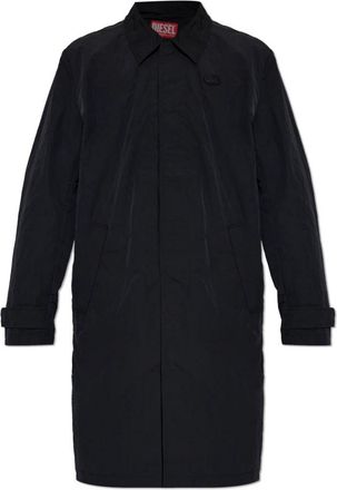 Diesel Coats - Heren - Mantel - Blauw - L - Jassen