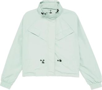 P.E Nation drawstring-waist funnel-neck jacket - Green