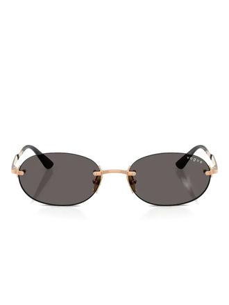 Vogue Eyewear oval-frame sunglasses - Roze