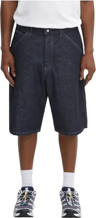 Neighborhood Pantaloni Corti da Pittore in Denim - - Shorts - Uomo - Blu - L