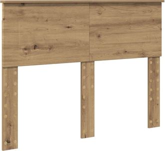 vidaXL Cabecero Roble Artesanal 120 Cm Madera Contrachapada Vidaxl