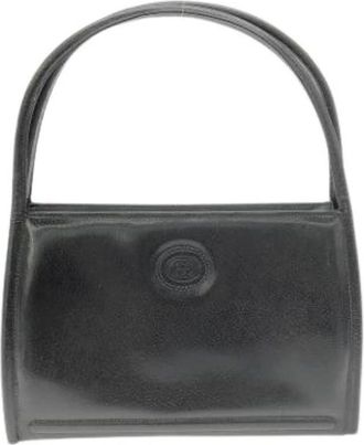 Gucci Pre-owned Handbags, female, Black, Size: ONE SIZE Pre-owned Vintage Shoulder Bag