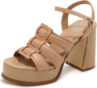 Ash Mina Sandal - Dames - Sandalen met hakken - Beige - 36 EU - Schoenen