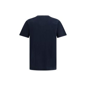 Stone Island Mens Blue Cotton T-Shirt