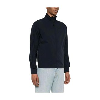 Aspesi Light Jackets, male, Blue, L, Light Jacket