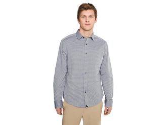 UNTUCKit Wrinkle-free Daltrey Shirt Mens Clothing Grey : 2XL Regular Fit, Cotton