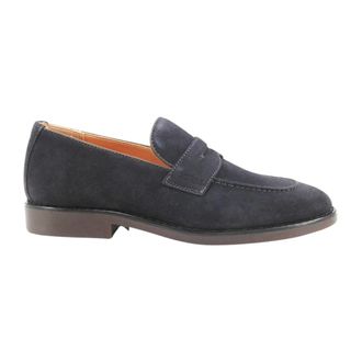 Guess Heren, Schoenen, Blauw, Maat: 45 EU Leer