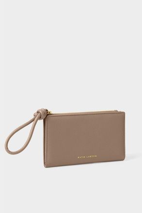 Katie Loxton Asha Fold-Out Wristlet in Mocha at Nordstrom
