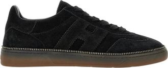Hogan Coole leren sneakers - Dames - Sneakers - Zwart - 38 1/2 EU - Leer - Schoenen