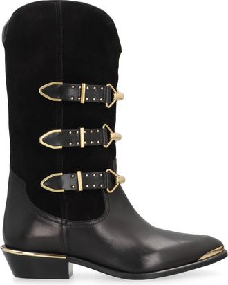 Isabel Marant Black Solid Mexia Boots
