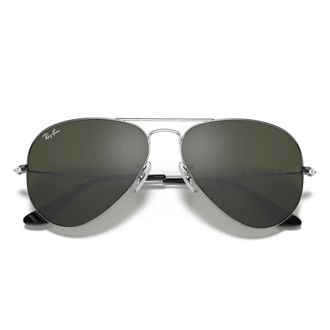 Ray-Ban Sunglasses, unisex, Gray, Size: 58 MM Aviator Rb3025 Sunglasses