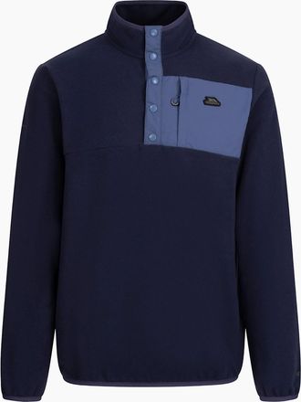 Trespass Mens Trespass Mens Hosta Anti-Pilling Fleece Top - Navy - Size: Regular/34