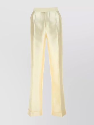 Maison Margiela opulent silk tailored trousers