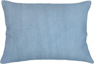 Anaya with Love So Soft Linen Pillow with Down Insert in Coastal Blue at Nordstrom, Size 14X20