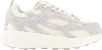 Mercer Amsterdam Suede Grijze Sneakers - Dames - Sneakers - Grijs - 38 EU - Schoenen