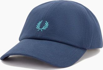 Fred Perry Mens Fred Perry Pique Classic Cap - Navy/Blue