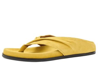 Seychelles Let It Be Womens Sandals Mustard : 10 M, Leather
