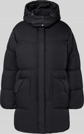 Levi's Regular Fit Steppmantel mit Kapuze Modell Bubble in Black, Größe XS