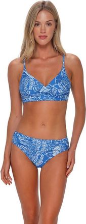 Sunsets Lyla Bralette Bikini Swimsuit Top in Canopy at Nordstrom, Size Xx-Large