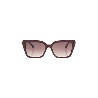 Etro 0151/S Zonnebril - Dames - Accessoires - Rood - Maat: ONE Size Leer
