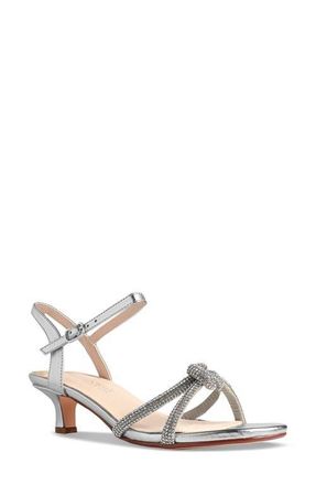 Touch Ups Talulah Kitten Heel Sandal in Silver at Nordstrom, Size 5.5
