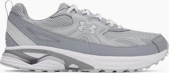 Under Armour Mens Apparition Tech Low Top Walking Sneakers - Grey - Size: 6.5