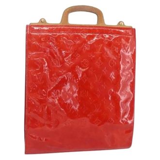 Louis Vuitton Bolso tote de cuero vintage Pre-owned - Pre-owned - Mujer - Rojo - ONE SIZE