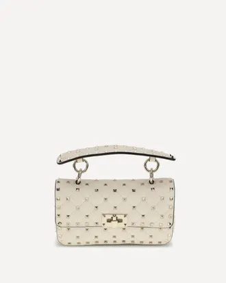 Valentino Garavani Borsa a Mano Rockstud Spike mini in nappa Woman UNI