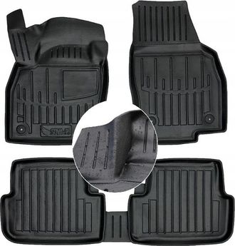 OEM Alfombrillas Y Limpiaparabrisas De Goma Para Vw Polo 6 A Partir De 2017 - Ud Troughs