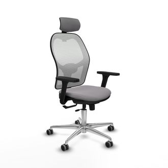 Piqueras y Crespo Silla De Oficina Piqueras Y Crespo Ergon&oacute;mica Negro Soporte Lumbar