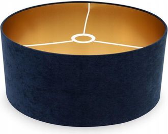OEM Pantalla Cil&iacute;ndrica - Luz - 2360/44/z - Terciopelo Dorado - 44 Cm