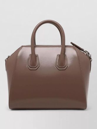 Givenchy structured bag top handles detachable strap