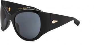 Rag & Bone Womens RNB6004-S-807-56 RNB6004 S 56 807 Sunglasses - Black - One Size