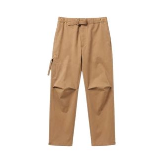 Darkpark Darkpark - Jordan Relax Fit Broek - Heren - Broeken - Beige - Maat: XS Katoen