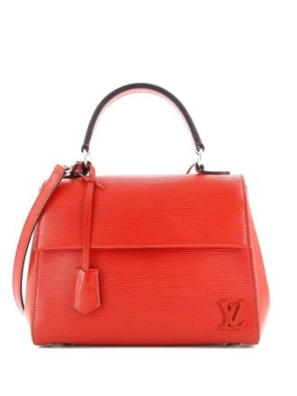Louis Vuitton Cluny Top Handle Bag Epi Leather BB satchel - Rosso