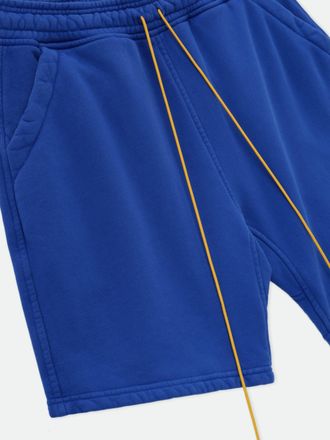 Rhude Embroidered Logo Sweat Shorts - Blue