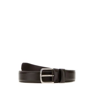 The Row Klassieke Riem - unisex - Accessoires - Bruin - Maat: 115 CM Leer