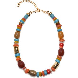 Lizzie Fortunato Souvenir Bead Necklace in Multi at Nordstrom