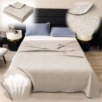 OEM Edred&oacute;n De Punto Pamqxs De Grado A, Ideal Para El Verano, De 200x230 Cm, Ligero Y Transpirable, Lavable A M&aacute;quina, Adecuado Para Personas Sensibles Al