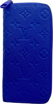 Louis Vuitton Blue Long Wallet (Bi-Fold) (Pre-Owned)