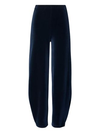Tory Burch Pantaloni sportivi in cotone - Blu
